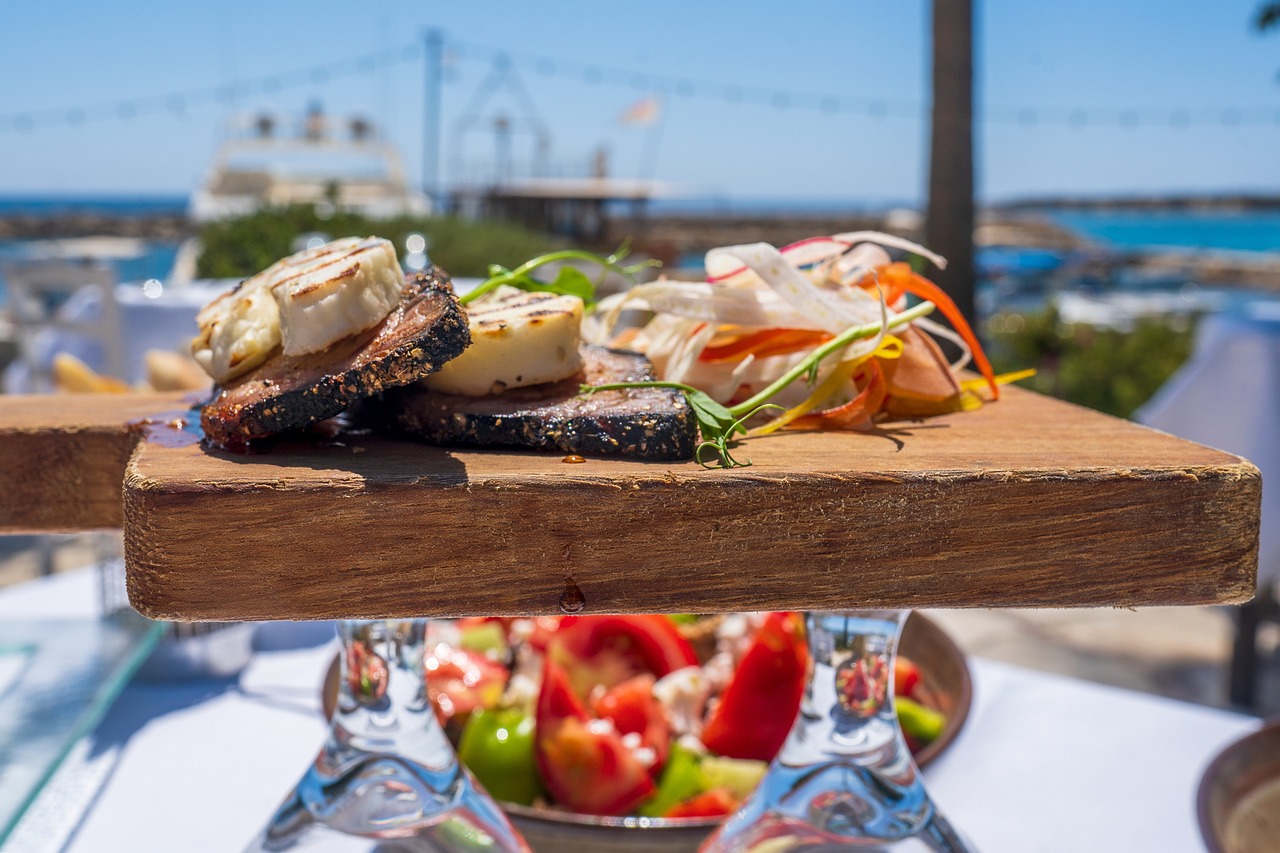 meat, cuisine, greek food, cheese, salad, dish, meal, food, lunch, tasty, delicious, mediterranean food, setup, restaurant, seaside, greek food, greek food, greek food, greek food, greek food
